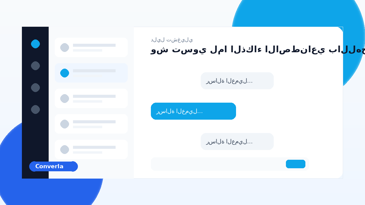 غلاف مقال Converla: قواعد التصعيد عندما يتردد الذكاء الاصطناعي باللهجة