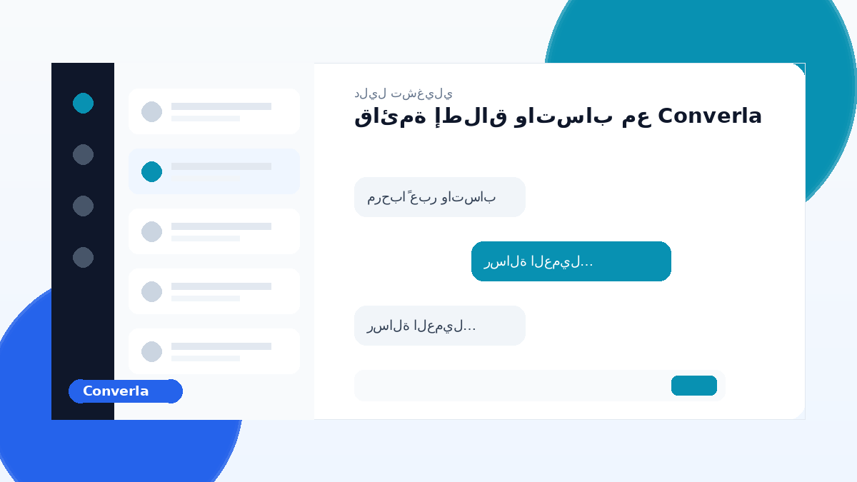 غلاف مقال Converla: قائمة إطلاق واتساب مع Converla