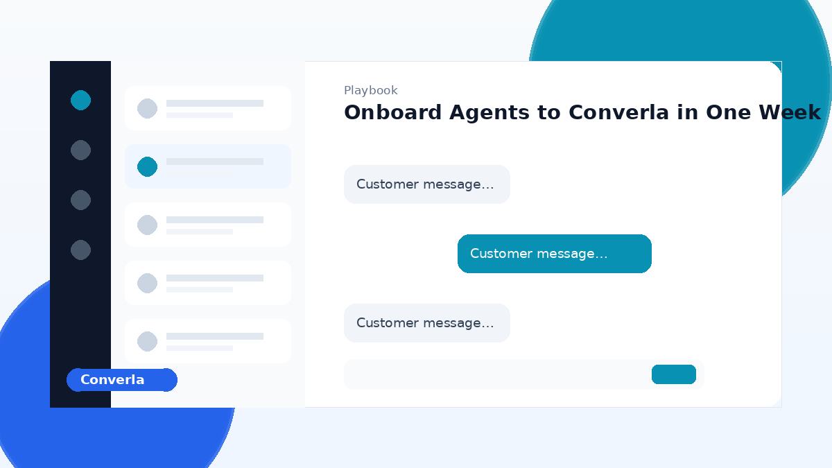 Converla agent onboarding week plan cover
